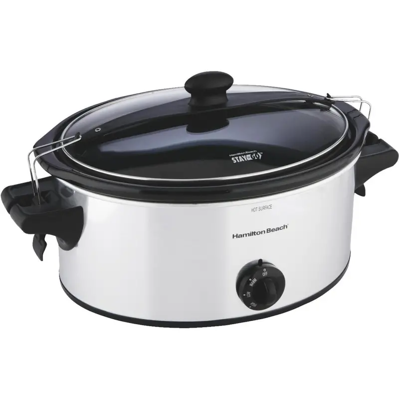 Hamilton Beach Stay Or Go 6 Qt. Stainless Steel Slow Cooker 1