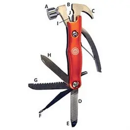 Hammer Beast Multi-Tool, Orange 1