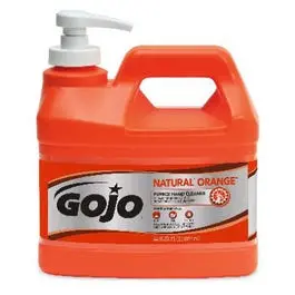 Hand Cleaner / Lotion With Pumice, Natural Orange, .5-Gal. Pump 1