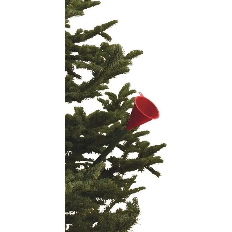 Handithings Red & Green Plastic Christmas Tree Funnel 1