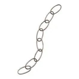 Hanging Plant Extender Chain, Antique Brass, 36-In. 1