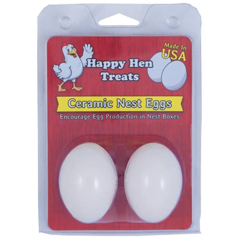 Happy Hen Ceramic Nest Eggs 2