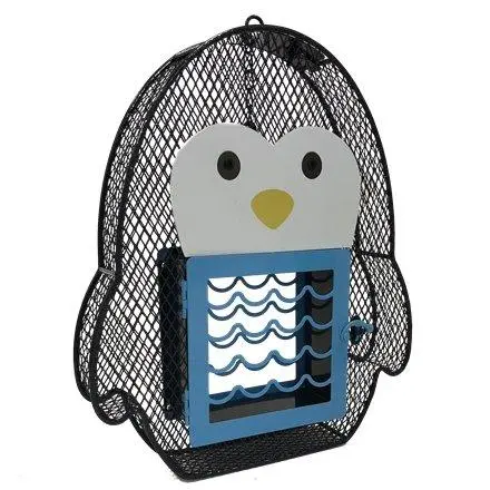 Heath Penguin Suet 'N Seed Feeder 1