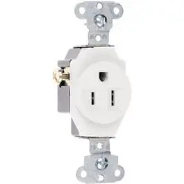 Heavy-Duty 15A Single Receptacle 1