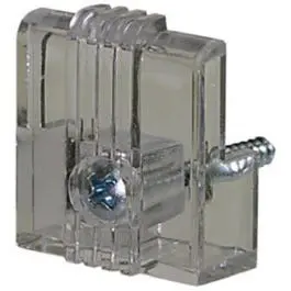 Heavy Duty Clear Mirror Holders, 4-Pk. 1