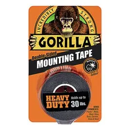 Heavy Duty Mounting Tape, Black, 1 X 60-In. 1