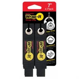 Heavy Duty Storage Straps, 7-In., 4-Pk. 1