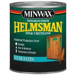 Helmsman 1-Quart Satin Spar Urethane Finish 1