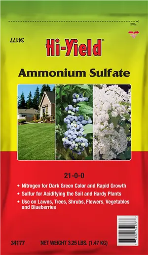Hi-Yield Ammonium Sulfate Fertilizer 21-0-0 2