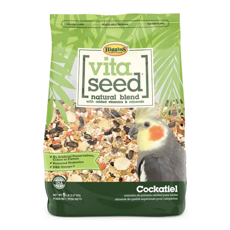 Higgins Vita Seed Natural Blend Cockatiel 1