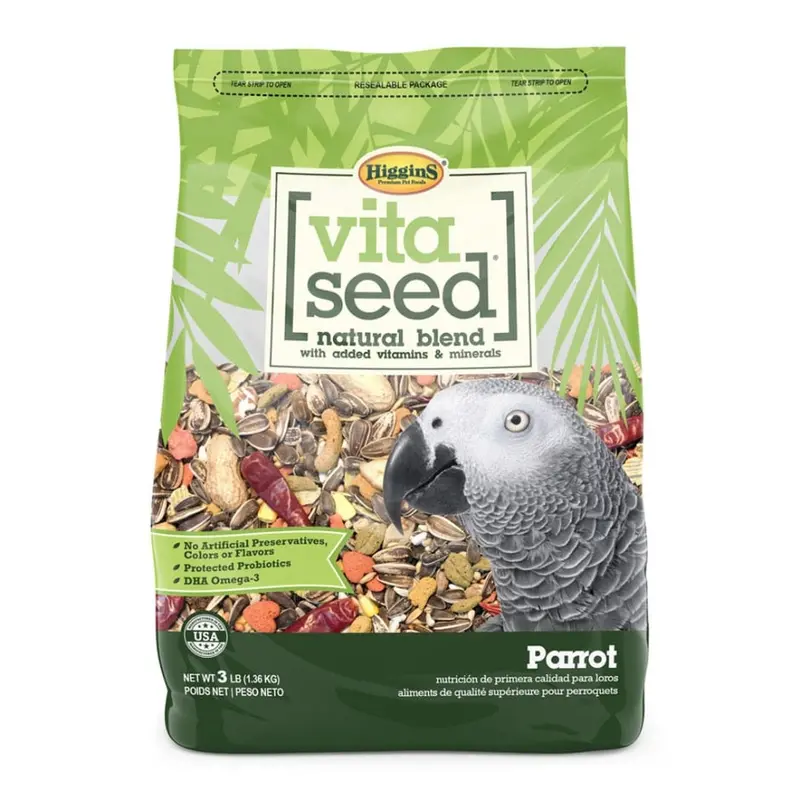 Higgins Vita Seed Natural Blend Parrot 1