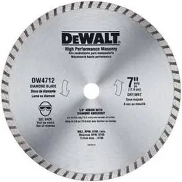 High-Performance Masonry Blade, 7-In. 1