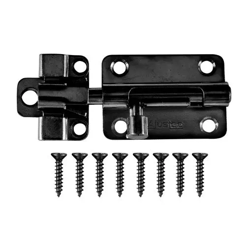 Hillman Barrel Bolt Black 3" 1