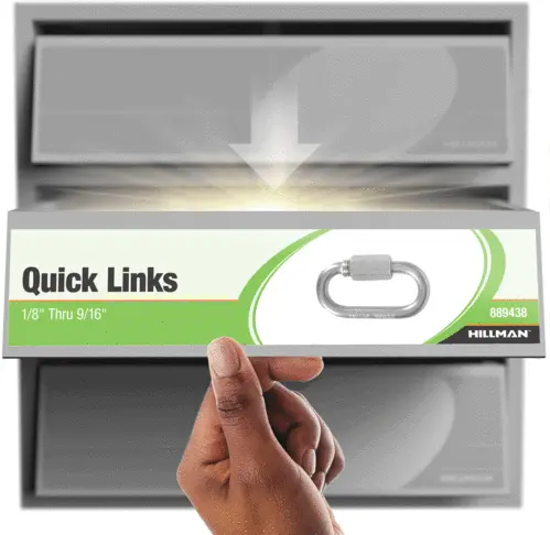 Hillman Group Hardware Essentials Quick Link Zinc 1