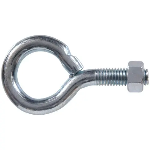 Hillman Hardware Essentials Eye Bolt With Hex Nut Zinc (1/2"-13 X 4") 1