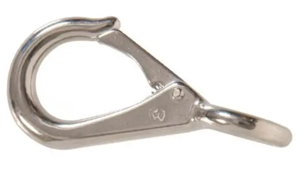 Hillman Hardware Essentials Round Fixed Eye Quick Snap Stainless Steel (3/4" X 3-1/4") 1