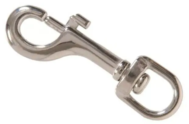 Hillman Hardware Essentials Round Swivel Eye Bolt Snap Stainless Steel (3/4" X 3-9/16") 1