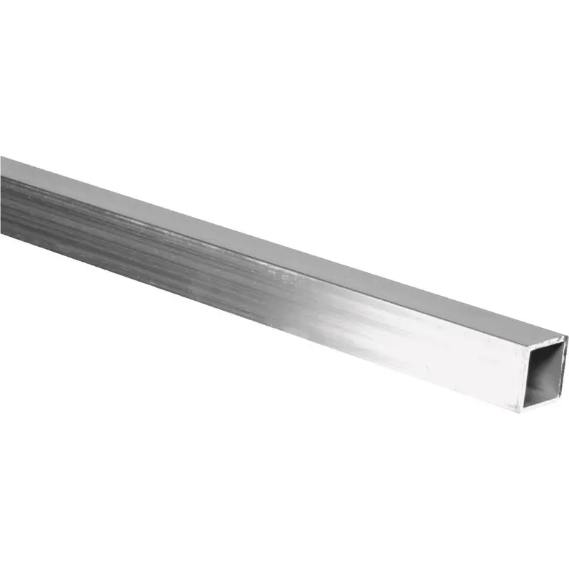 Hillman Steelworks 1 In. X 6 Ft. X 1/16 In. Aluminum Square Tube 1