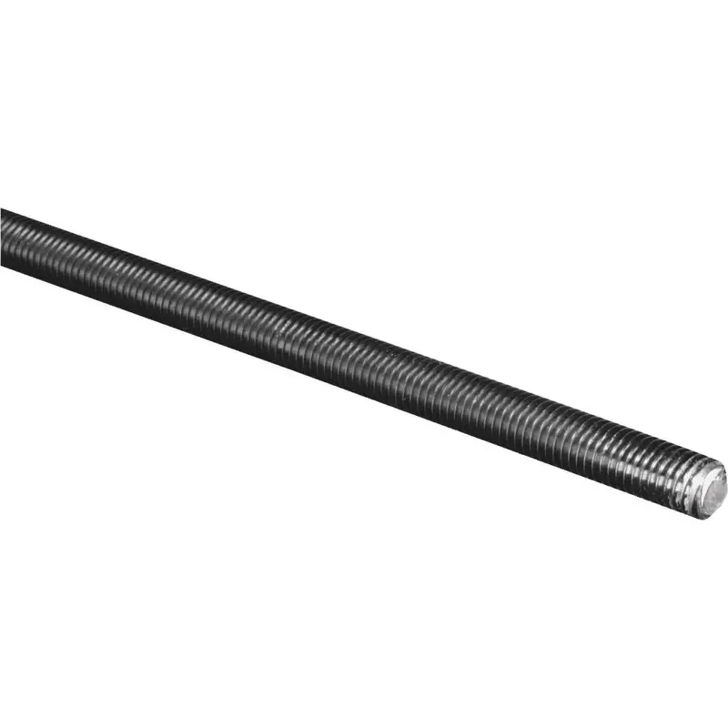 Hillman Steelworks 3/8 In. X 3 Ft. Stainless Steel Threaded Rod 1