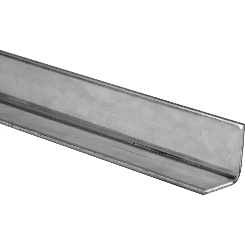 Hillman Steelworks Galvanized 1-1/4 In. X 1-1/4 Ft. Solid Angle 1