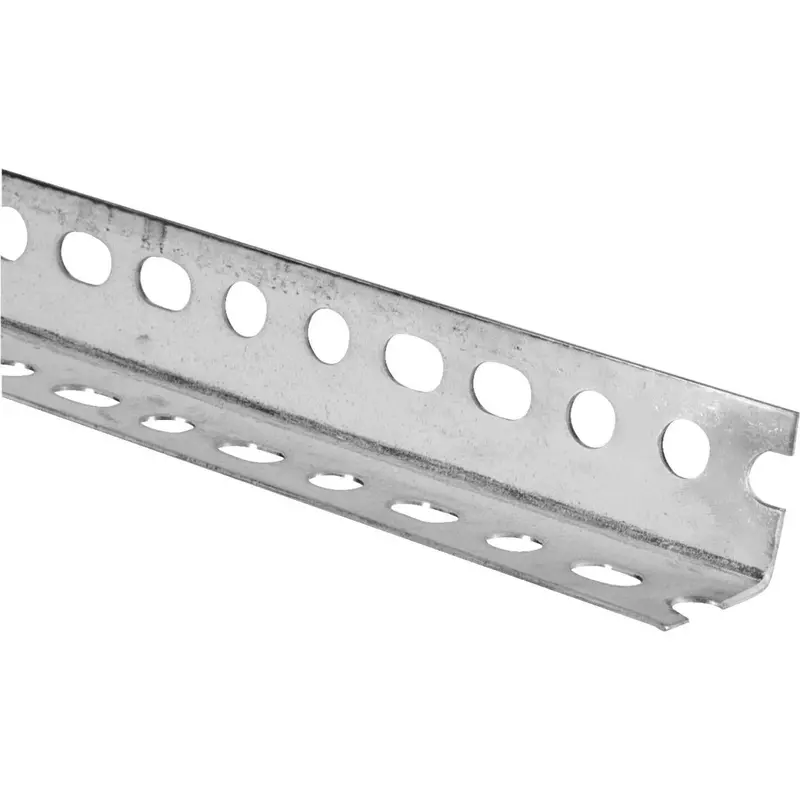 Hillman Steelworks Galvanized 1-1/4 In. X 4 Ft. Slotted Angle 1