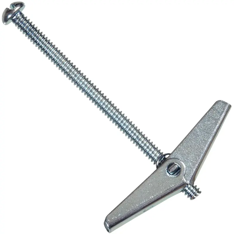 Hillman The Fastener Center 1/4 In. Round Head 3 In. L Toggle Bolt Hollow Wall Anchor 1