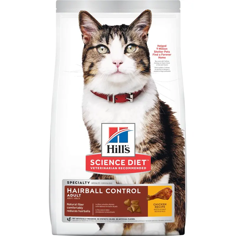 Hill's® Science Diet® Adult Hairball Control Cat Food 1