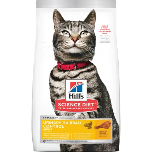 Hill's® Science Diet® Adult Urinary Hairball Control Cat Food 1