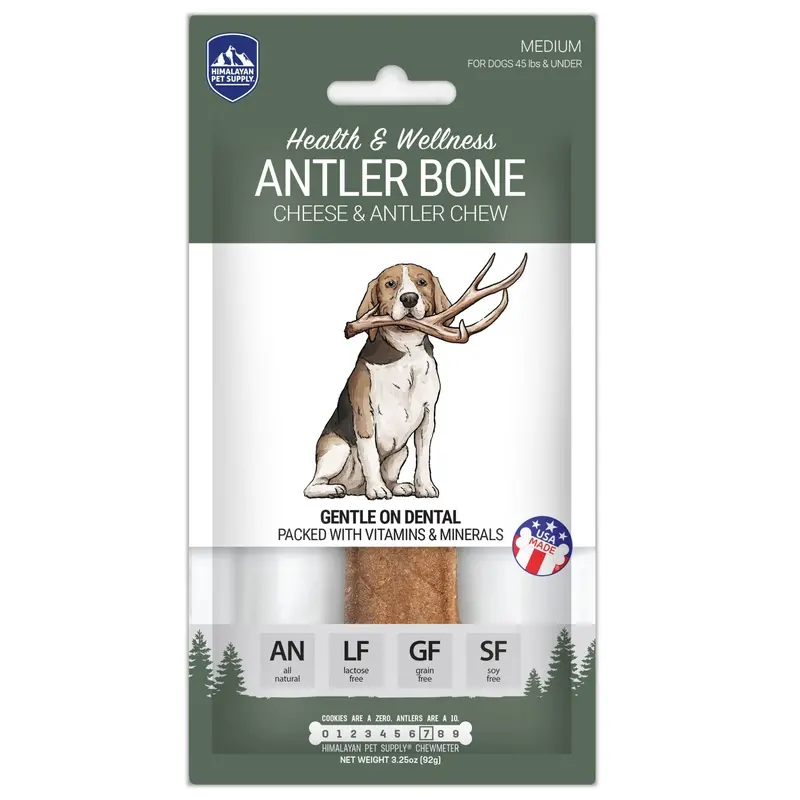 Himalayan Dog Chew Antler Bone For Dogs 1
