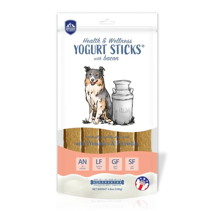 Himalayan Pet Supply Health And Wellness Yogurt Sticks Bacon 1