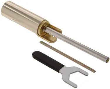 Hinge Pin Door Closer Satin Brass 1