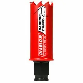 Hole Saw, Carbide-Tipped, 1-1/16-In. 1