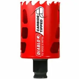 Hole Saw, Carbide-Tipped, 1-7/8-In. 1