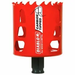 Hole Saw, Carbide-Tipped, 2-1/2-In. 1