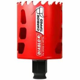 Hole Saw, Carbide-Tipped, 2-1/4-In. 1
