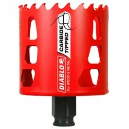 Hole Saw, Carbide-Tipped, 2-11/16-In. 1