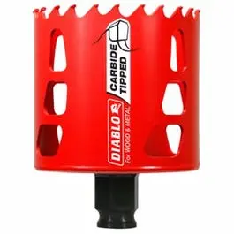 Hole Saw, Carbide-Tipped, 2-3/4-In. 1