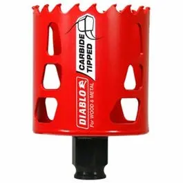 Hole Saw, Carbide-Tipped, 2-3/8-In. 1