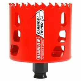 Hole Saw, Carbide-Tipped, 3-In. 1