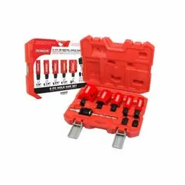 Hole Saw Kit, Bi-Metal, 9-Pc. 1