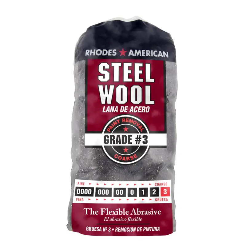 Homax® Steel Wool, Coarse, Grade #3 1