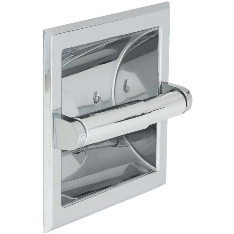 Home Impressions Vista Chrome Recessed Toilet Paper Holder 1