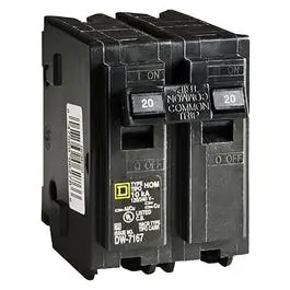 Homeline 20-Amp Double-Pole Circuit Breaker 1