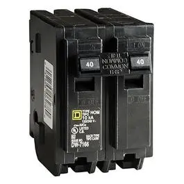 Homeline 40-Amp Double-Pole Circuit Breaker 1