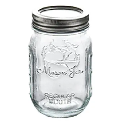 Homepointe Canning Jars Glass Regular Mouth 1