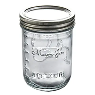Homepointe Canning Jars Glass Wide Mouth 1