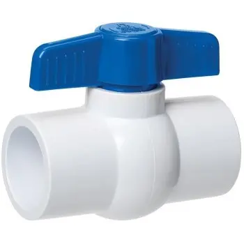 Homewerks Worldwide Vbvp40e7m Slip Connect Pvc Ball Valve - 1 1/2 1