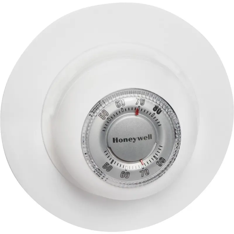 Honeywell Heat Only Off White Round Wall Thermostat 1