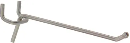 Hook Single Peg . 148 X 4 In Zinc 1