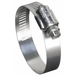 Hose Clamp, Marine Grade, Stainless Steel, 1 X 2-In. 1